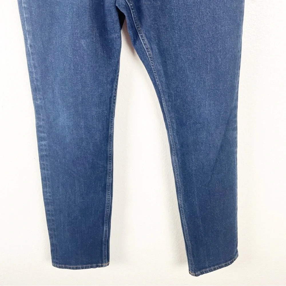 EVERLANE Dark Wash Straight Leg Five Pockets Uniform Jeans, Size 30 x 30